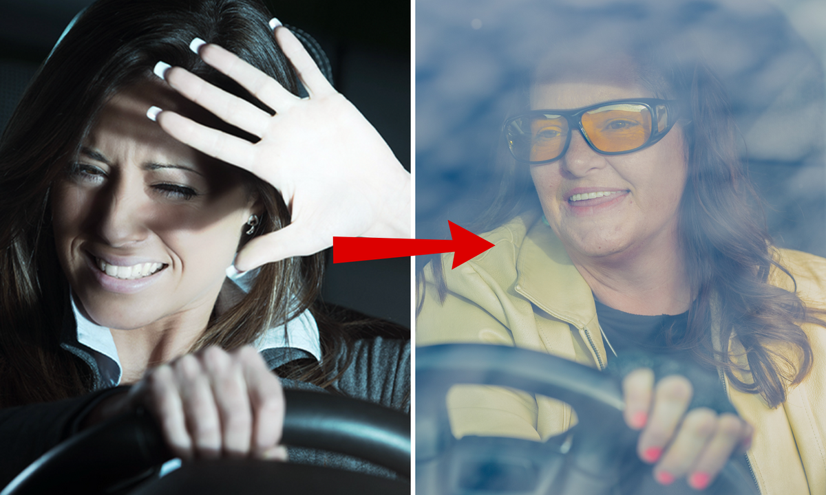 Do Yellow Anti-Glare Glasses Actually Help with LED Headlight Glare?