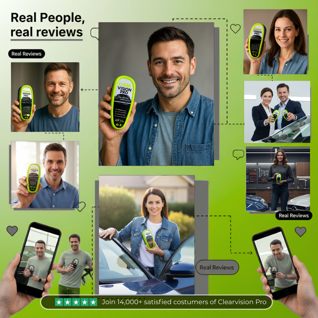 Clear Vision Pro - Windshield Cleaner