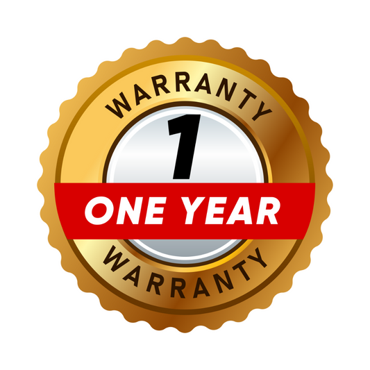 1 Year Warranty