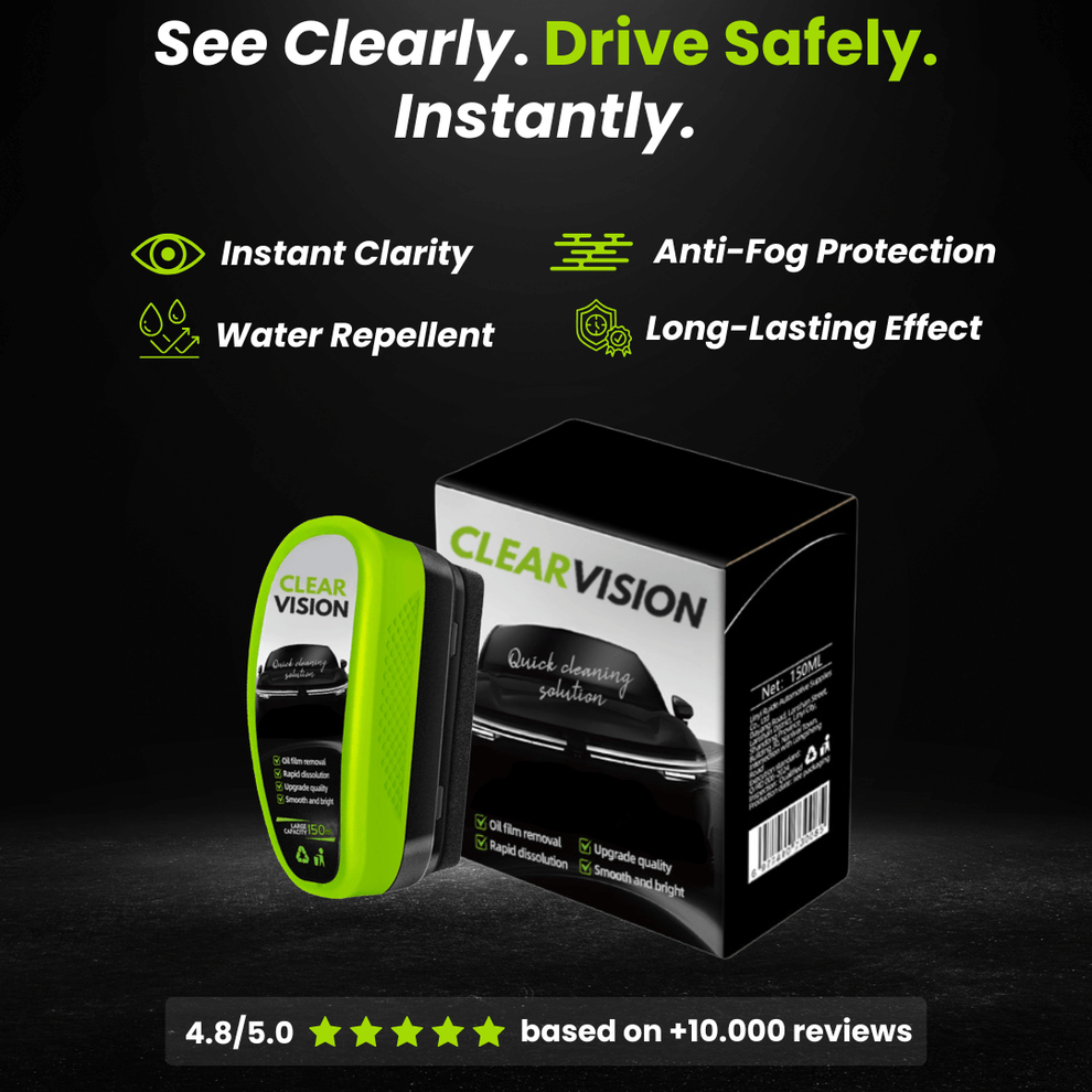 2 Clear Vision Pro Windshield Cleaner - Buy 1 Get 1 FREE